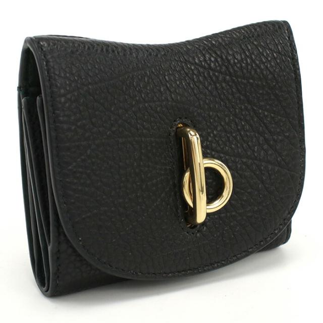 美品 バーバリー がま口 三つ折り財布 ブラック 楽天市場】バーバリー BURBERRY 三つ折り財布 がま口 小銭入れ 茶