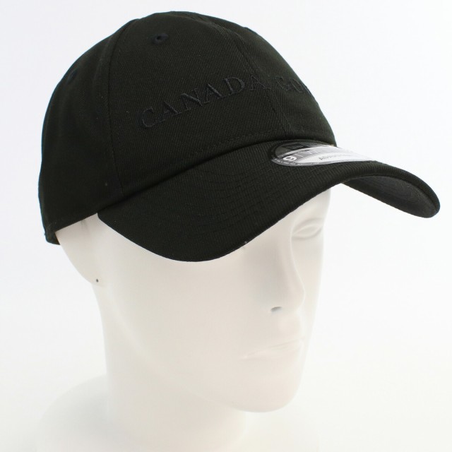 ★新品★カナダグース CANADA GOOSE WORDMARK ADJUSTABLE CAP メンズ−キャップ ブランド 5426M　61  BLACK ブラック cap-01 cp05｜au PAY マーケット