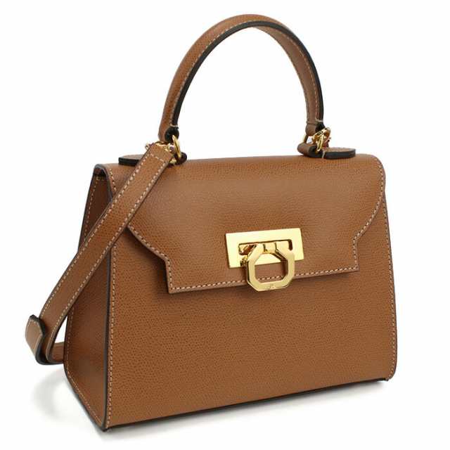 【新品】カルボッティ CARBOTTI ハンドバッグ　ブランド 445 ERIKA TAN ブラウン系　bag-01