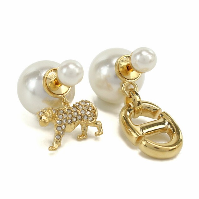 ディオール ピアス DIOR TRIBALES EARRINGS メタル レジン
