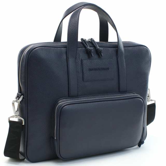 【新品】エンポリオ アルマーニ EMPORIO ARMANI ブリーフケース ブランド ビジネスバッグ Y4P144　Y068E　80033 NAVY BLUE ネイビー系 b