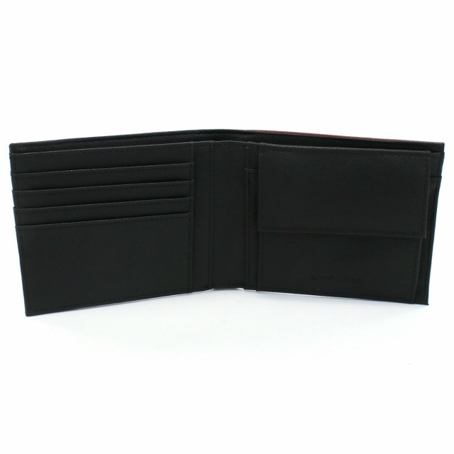 【新品】エンポリオアルマーニ EMPORIO ARMANI  二折財布小銭入付き ブランド  Y4R165　Y730E　84072 ORANGE ブラウン系 wallet-01 mini-01 の通販は
