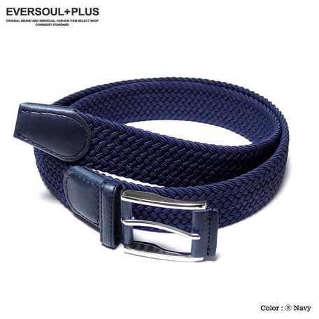 新品 エバーソウル Eversoul ストレッチベルト メンズベルト 全10色