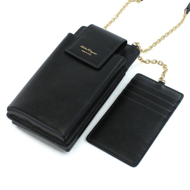 新品】フェラガモ FERRAGAMO スマホショルダー ブランド ヴァラ 22 