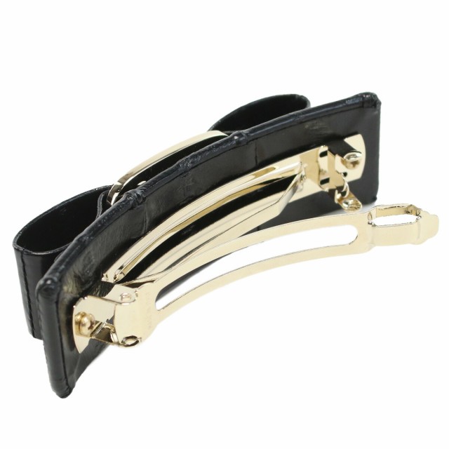 【新品】フェラガモ FERRAGAMO バレッタ　ヴァラ　ブランド 34-0388 0765266　NERO ブラック　accessory-01 gif-04w