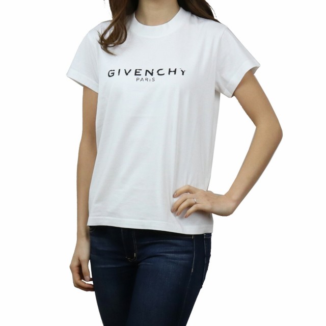 【新品】 ジバンシー GIVENCHY レディース−Ｔシャツ BW708H 3Z0Y 100 WHITE ホワイト系 bos-05 apparel-01 レディースのサムネイル