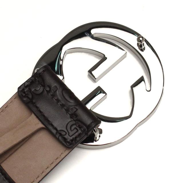 新品 グッチ GUCCI メンズベルト 411924-CWC1N-2140 ブラウン系 メンズ
