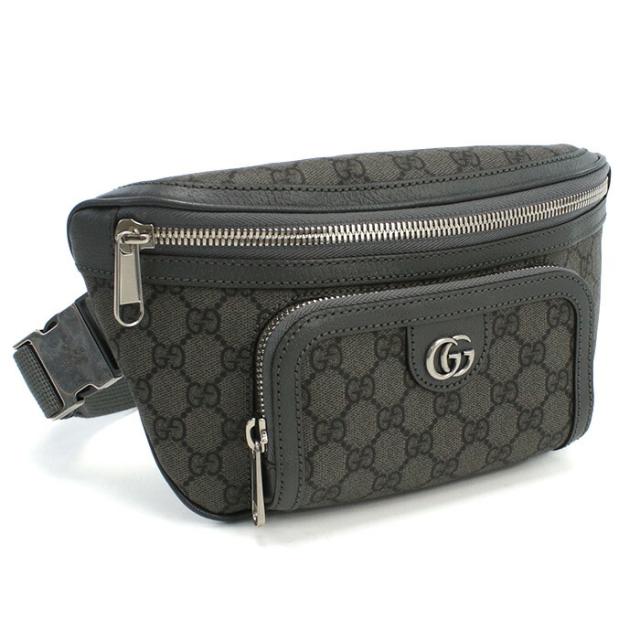 【新品】グッチ GUCCI  ボディバッグ　ブランド 733868　UULHK　8576 グレー系　bw-01 の通販は 97,900円