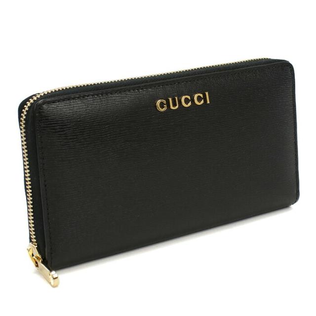 【新品】グッチ GUCCI SCRIPT 長財布 ラウンドファスナー ジップアラウンドウォレット ロゴ 772642　0OP0N　1000 ブラックの通販は