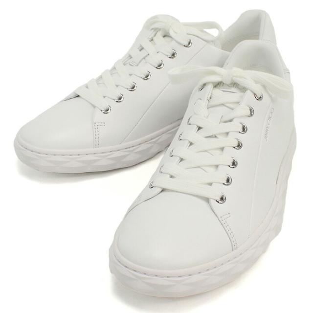 【新品】ジミーチュウ JIMMY CHOO メンズ スニーカー DIAMOND LIGHT-M　RXN 232　V WHITE-WHITE ホワイト系 shose-01