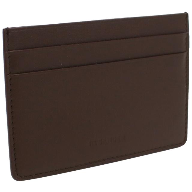【新品】ジル サンダー JIL SANDER  カードケース ブランド J25VL0009　P4966　207 ブラウン系　gsm-3