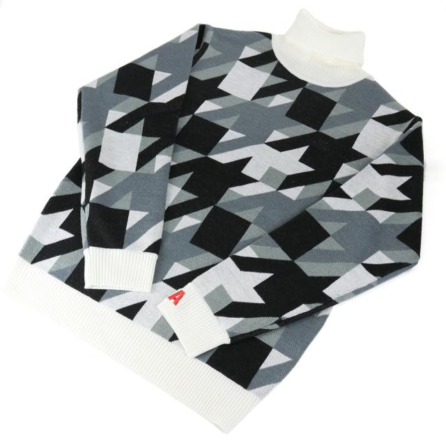 カッパ Kappa セーター ニット ゴルフウェア グレー M