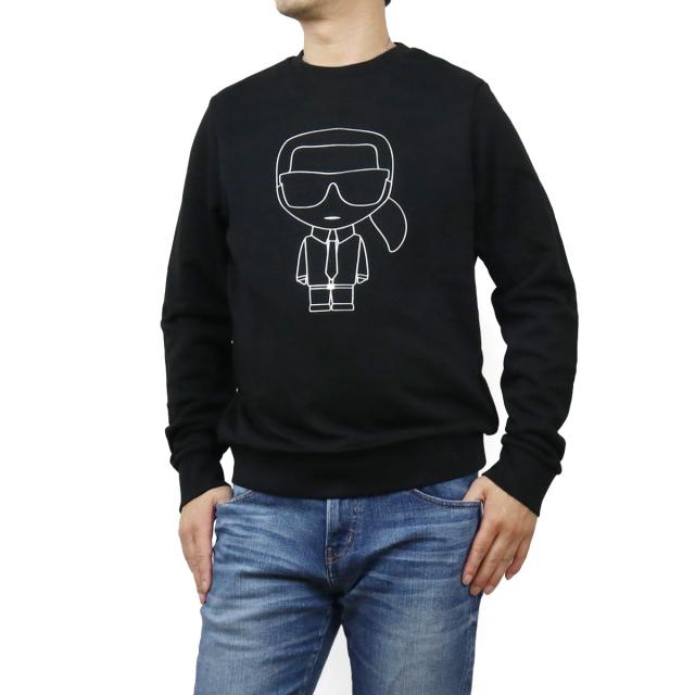 カール ラガーフェルド Karl Lagerfeld メンズ トレーナー スウェット Ikonik 910 Black ブラック メンズ Bos 12 Appareの通販はau Pay マーケット ブランド総合卸ビッグヒット