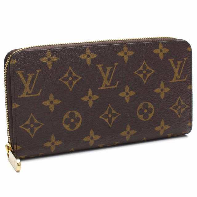 【新品】ルイヴィトン (LOUIS VUITTON) ジッピーウォレット ラウンドファスナー 長財布 M42616　モノグラム ブラウン系