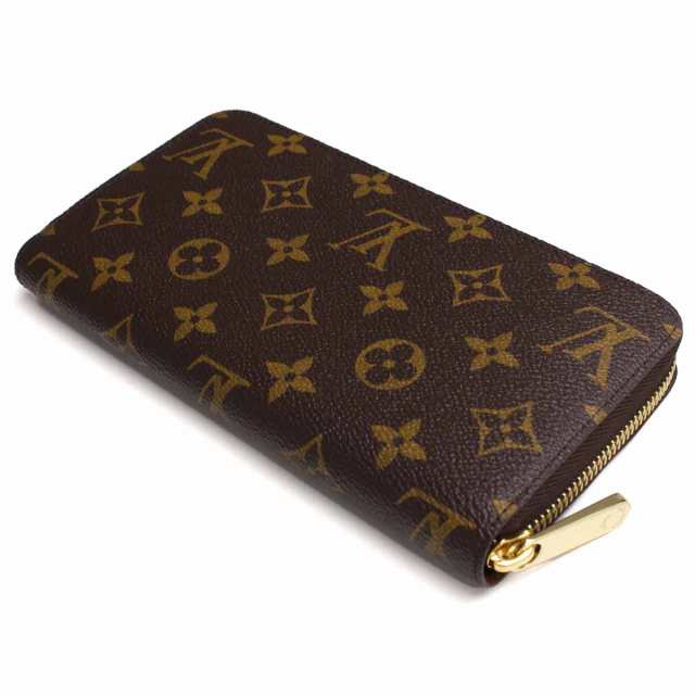 【新品】ルイヴィトン (LOUIS VUITTON) ジッピーウォレット ラウンドファスナー 長財布 M42616　モノグラム ブラウン系