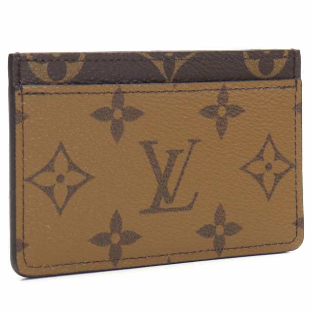 【新品】ルイ・ヴィトン LOUIS VUITTON ﾓﾉｸﾞﾗﾑ/ﾓﾉｸﾞﾗﾑ･ﾘﾊﾞｰｽ カードケース M69161　ﾓﾉｸﾞﾗﾑ ブラウン系 gsw-3