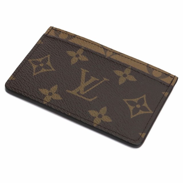 【新品】ルイ・ヴィトン LOUIS VUITTON ﾓﾉｸﾞﾗﾑ/ﾓﾉｸﾞﾗﾑ･ﾘﾊﾞｰｽ カードケース M69161　ﾓﾉｸﾞﾗﾑ ブラウン系 gsw-3