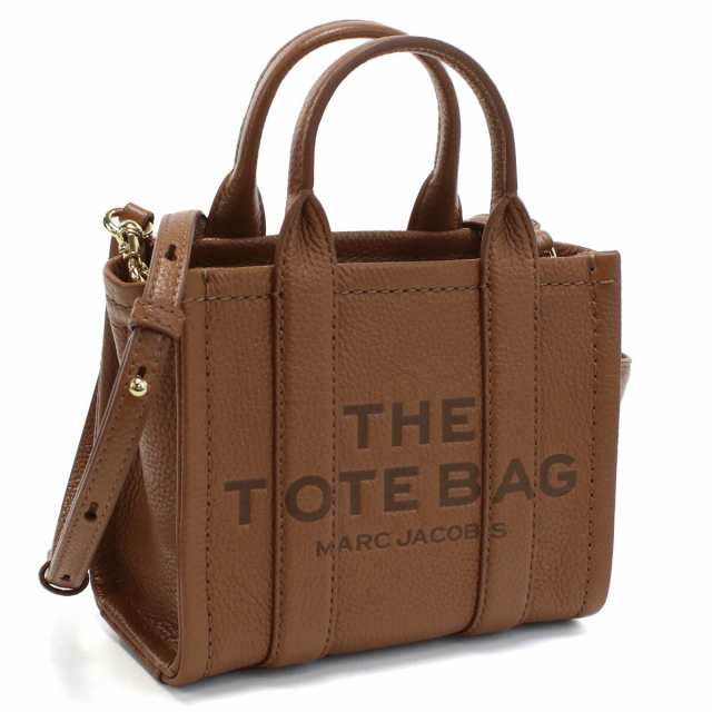 【新品】マーク・ジェイコブス MARC JACOBS THE MICRO TOTE トートバッグ　ブランド H053L01RE22　212 ARGAN OIL ブラウン系　bag-01