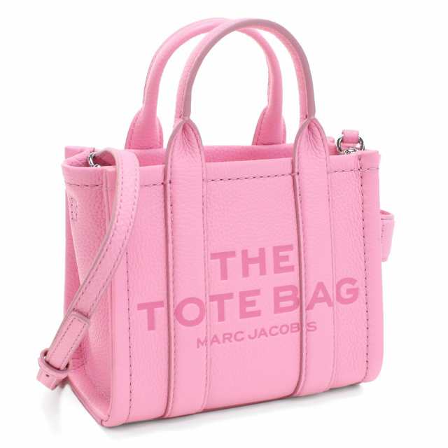 【新品】マークジェイコブス MARC JACOBS THE MICRO TOTE トートバッグ　ブランド H053L01RE22　691 FLURO CANDY PINK ピンク系　bag-01