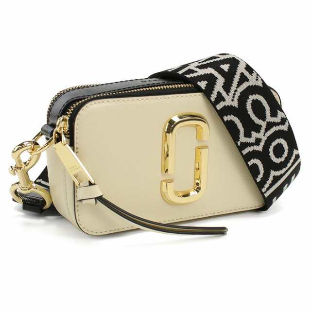 【新品】マークジェイコブス MARC JACOBS THE SNAPSHOT 斜め掛けショルダー 2S3HCR500H03　134 CLOUD WHITE-MULTI ホワイト系 bag-01