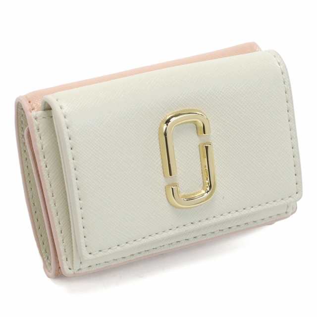 【新品】マーク・ジェイコブス MARC JACOBS THE MINI TRIFOLD WALLET 三折財布小銭入付き　ブランド 2F3SMP060S07　695 ROSE MULTI ホワ