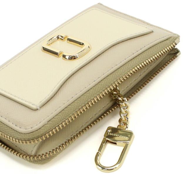 【新品】マーク・ジェイコブス MARC JACOBS THE TOP ZIP MULTI WALLET キーリング付小銭入れ　ブランド 2F3SMP063S07　241 KHAKI MULTI ベージュ系　wallet-01 新品】マーク・ジェイコブス MARC JACOBS THE TOP ZIP MULTI WALLET