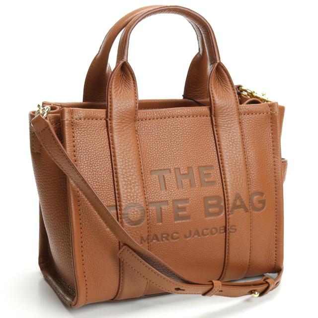 【新品】22SS新作マーク・ジェイコブス MARC JACOBS MINI TRAVELER TOTE トートバッグ ブランド バッグ H009L01SP21　212 ARGAN OIL ブラウン系 bag-01の通販は