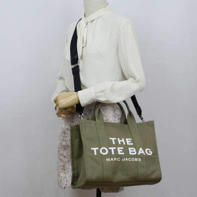 【新品】マーク ジェイコブス MARC JACOBS The Tote Bag スモール トラベラートート トートバッグ M0016161 372  SLATE GREEN gif-03w｜au PAY マーケット