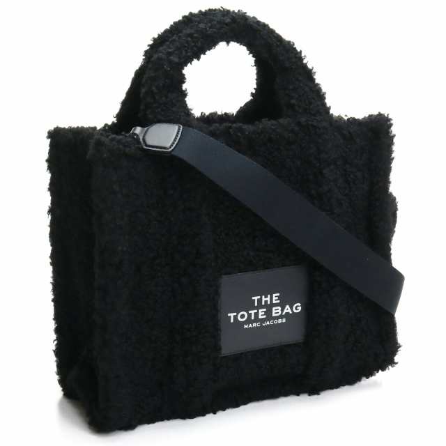 マークジェイコブス MARC JACOBS  トートバッグ ブランド M0016740 001  ザ テディ THE TEDDY  BLACK  bag-01     gif-03wの通販は