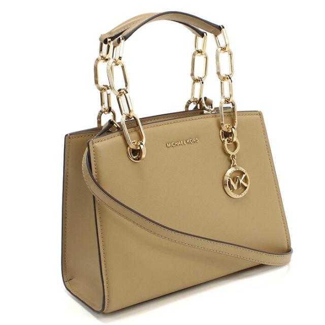 ＊マイケルコース　キャメル系ショルダーバッグ　未使用＊ □新品□未使用□ MICHAEL KORS マイケルコース レザー 2WAY