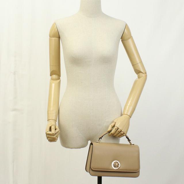 【新品】マイケル・コース MICHAEL KORS DELANCEY ハンドバッグ ブランド 30T4GD8S6L　LEATHER　222 CAMEL ベージュ系　bag-01_4
