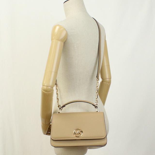 【新品】マイケル・コース MICHAEL KORS DELANCEY ハンドバッグ ブランド 30T4GD8S6L　LEATHER　222 CAMEL ベージュ系　bag-01_5