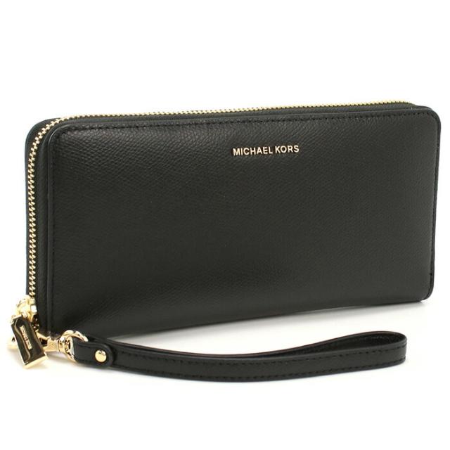 【新品】マイケルコース MICHAEL KORS JET SET オーガナイザー 長財布 32F4GJ6T3L　001 BLACK ブラック レディース