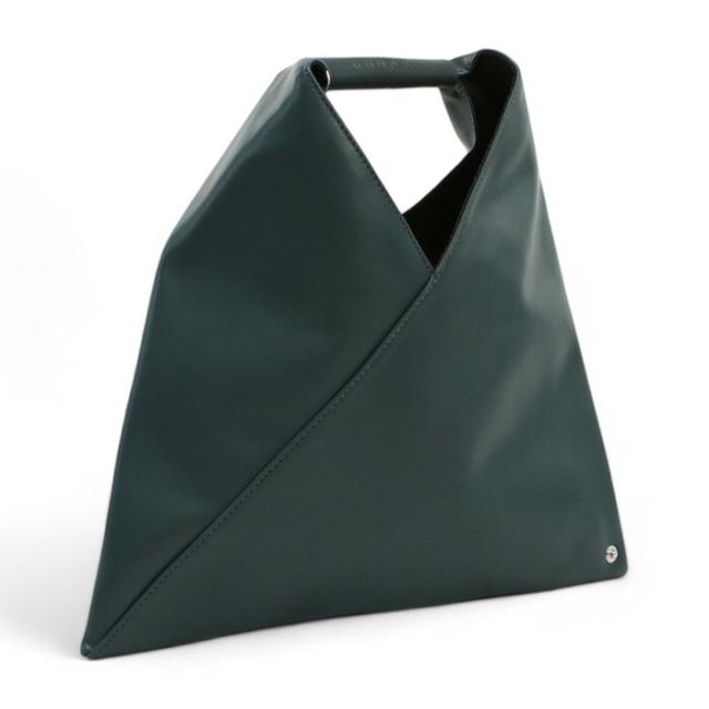 【新品】エムエムシックス MM6  ハンドバッグ Japanese MINI M60606　P4313　T7160 グリーン系