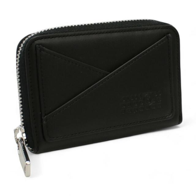 【新品】エムエムシックス MM6  小銭入れ　ブランド　ジャパニーズ SA6UI0016　P6418　T8013 ブラック　wallet-01