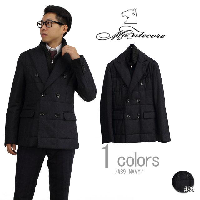 新品 モンテコーレ Montecore メンズジャケット 15i232x ブルー系 メンズ ジャケット コート ビジネス Pコート ダウン ダの通販はau Pay マーケット ブランド総合卸ビッグヒット
