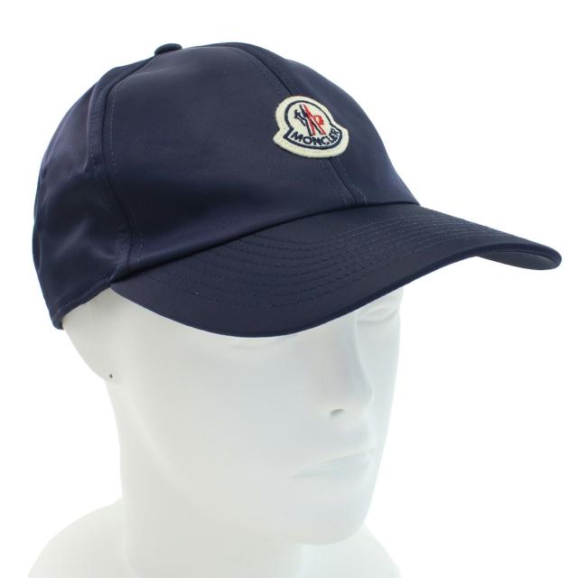 【新品】モンクレール MONCLER  レディース ベースボールキャップ ロゴ ブランド 3B00001 BASEBALL　0U282　778 ネイビー系 cap-01