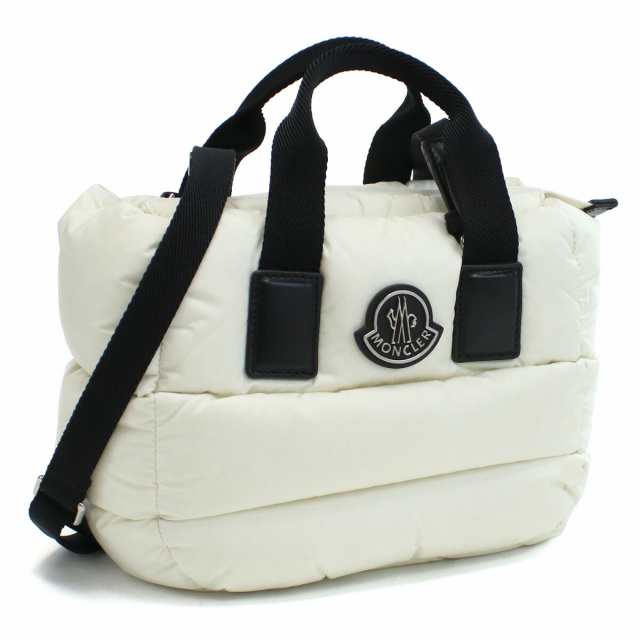 【新品】モンクレール MONCLER トートバッグ 5L00010 MINI CARADOC　M2170　04A ホワイト系 bag-01｜au  PAY マーケット