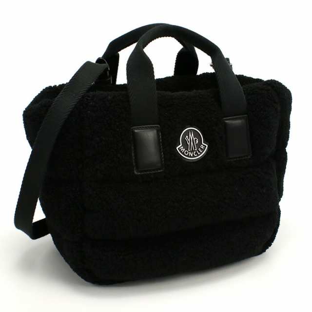 【新品】モンクレール MONCLER トートバッグ　ブランド 5L00016 MINI CARADOC　M3189　999 ブラック　bag-01