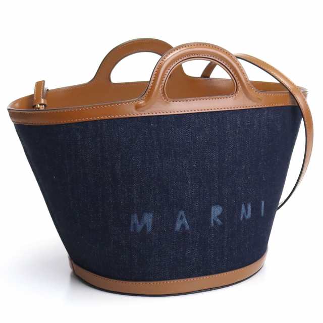 マルニ MARNI トートバッグ ブランド バッグ BMMP0097L1　P4891　Z569M ネイビー系 bag-01 gif-03w