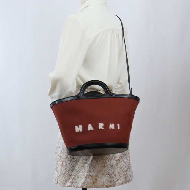 マルニ MARNI トートバッグ ブランド バッグ BMMP0097Q1　P4915　ZO254 ブラウン系 bag-01 gif-03w