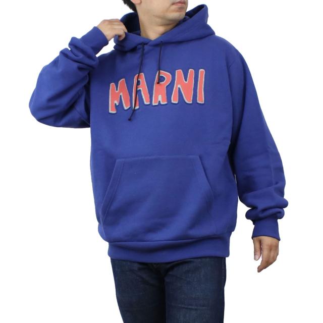 【国内即発】MARNI ロゴパーカー FUMU0073P5 CLB60 新品】マルニ MARNI メンズ パーカー フーディー ブランド