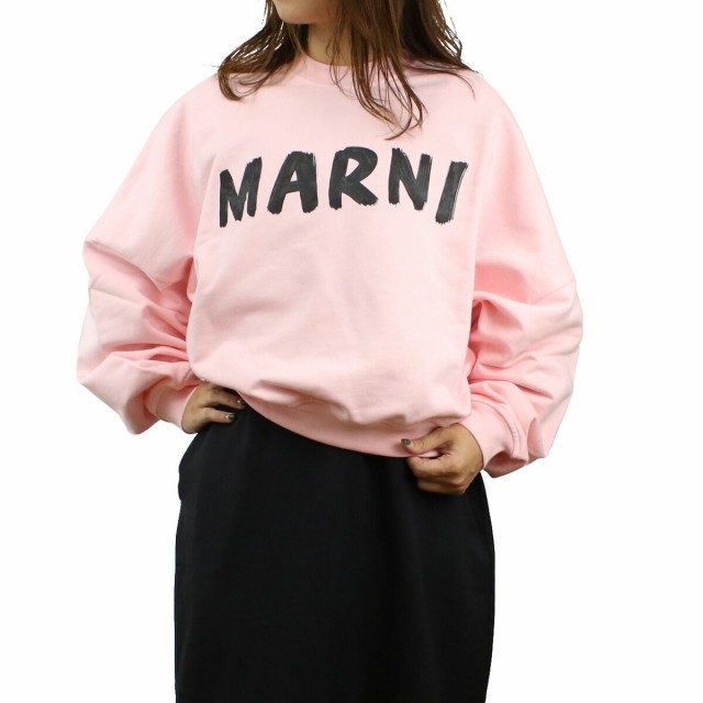 【新品】マルニ MARNI レディース−スウェット　ブランド FLJE0185P2　USCU88　LOC13 ピンク系　apparel-01