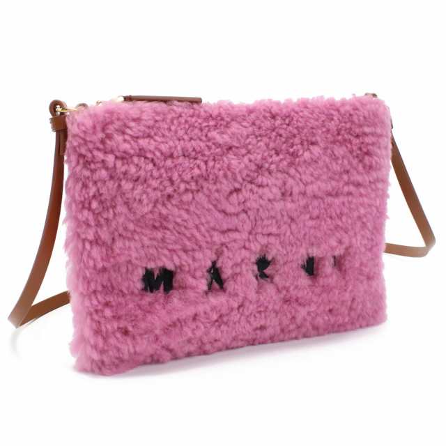 マルニ MARNI 斜め掛け ショルダーバッグ ブランド PHMO0011L0　LM071　ZO188 ピンク系 bag-01 gif-03w