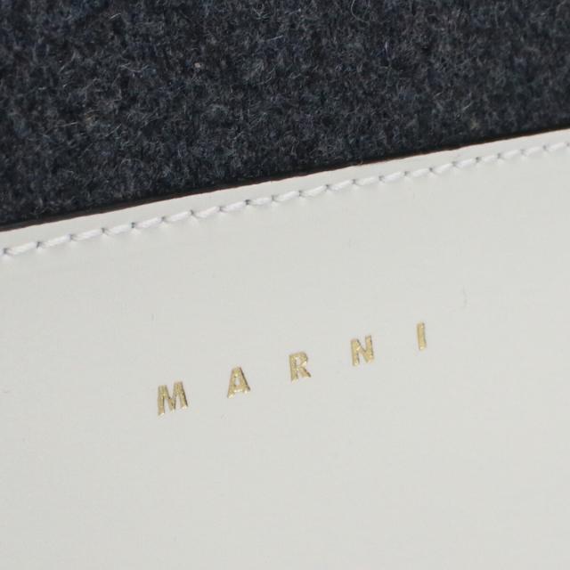【新品】マルニ MARNI トートバッグ ブランド 2WAY ショルダー ミュゼオ カラーブロック ブランド SHMPV01Q00　P5070　ZO281 グレー系 ホワイト系 bag-01 gif-03w_1