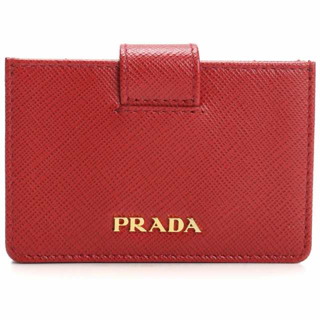 プラダ PRADA カードケース ブランド コインケース マルチケース アコーディオン 1MC211 QWA F068Z FUOCO レッド系 gsw-3 gif-02w