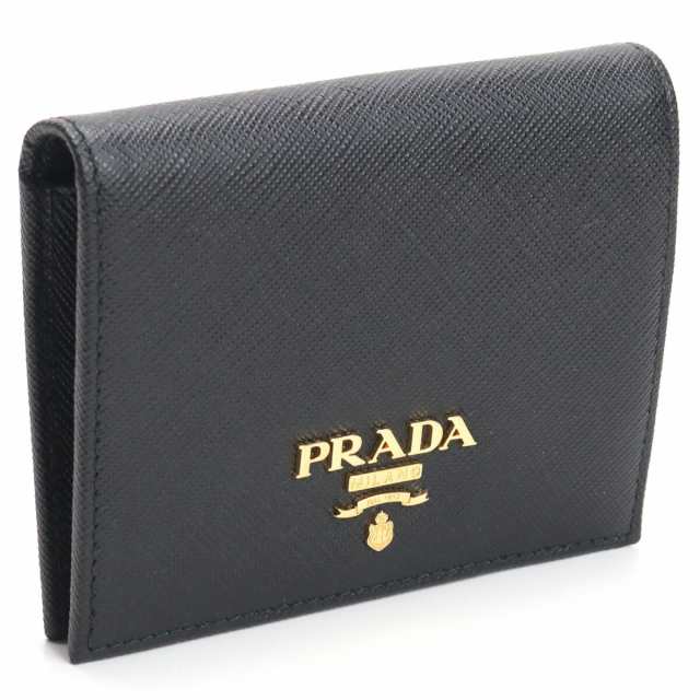 プラダ PRADA 2つ折り財布 ブランド 財布 1MV204　QWA　F0002 NERO ブラック wallet-01 mini-01 cp05 gif-02w