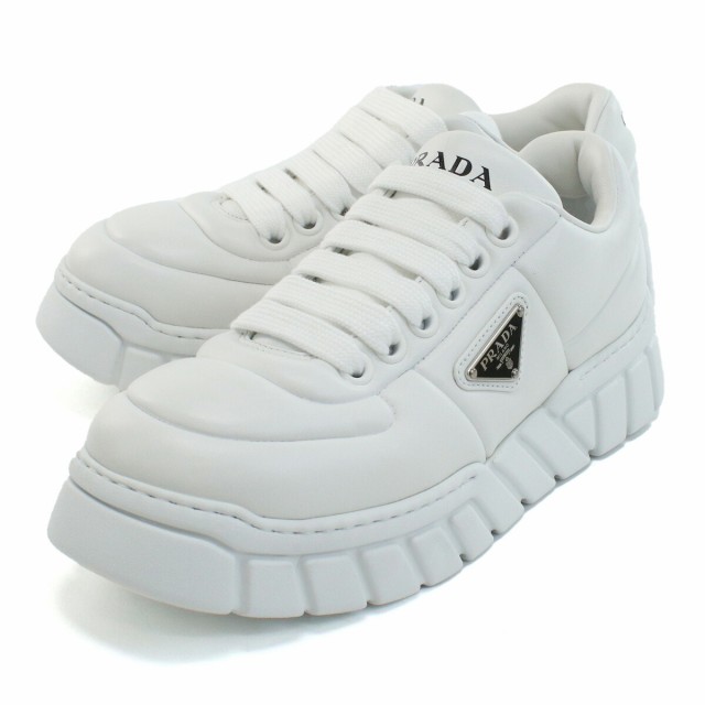 新品】プラダ PRADA ローカット スニーカー メンズ トライアングルロゴ メタルロゴ 2EE386 2DL8 F0009 BIANCO ホワイト系  shoes-01 の通販はau PAY マーケット - ブランド総合卸ビッグヒット | au PAY マーケット－通販サイト