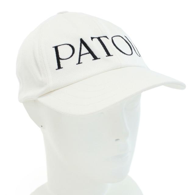 PATOU ホワイト ベースボールキャップ PATOU ホワイト ベースボール