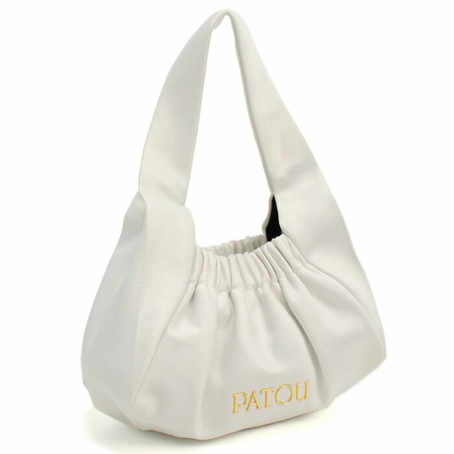 【新品】パトゥ PATOU トートバッグ　ブランド AC0540171　001W WHITE ホワイト系　bag-01